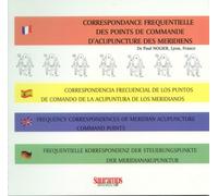Correspondance Fréquentielle Des Points De Commande D'acupuncture Des Méridiens - Edition Français-Espagnol-Anglais-Allemand