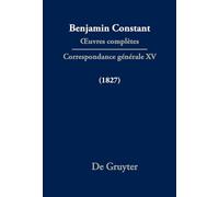 Correspondance Générale 1827