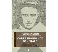 Correspondance générale (1835-1871), Hermann Cohen