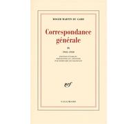 Correspondance générale 1945-1950 - Roger Martin du Gard - Gallimard - broché - Lettres