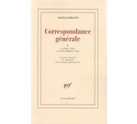 Correspondance générale – Tome 5 (1er avril 1822 - 31 décembre 1822) – Gallimard
