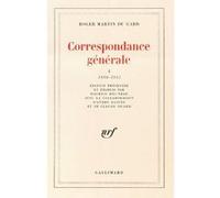 Correspondance générale - (1896-1918) - Roger Martin Du Gard - Gallimard - Livre