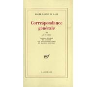Correspondance Générale - Tome 3, 1919-1925