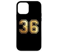 Correspondance Graphique des Sports d'équipe 36 numéros Trente-Six Coque pour iPhone 12 Mini
