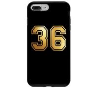 Correspondance Graphique des Sports d'équipe 36 numéros Trente-Six Coque pour iPhone 7 Plus/8 Plus
