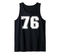 Correspondance Graphique des Sports d'équipe 76 numéros Soixante-Seize Débardeur