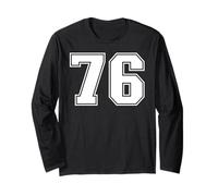 Correspondance Graphique des Sports d'équipe 76 numéros Soixante-Seize Manche Longue