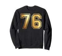 Correspondance Graphique des Sports d'équipe 76 numéros Soixante-Seize Sweatshirt