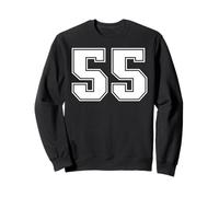Correspondance Graphique Universitaire des Sports d'équipe 55 numéros Cinquante-Cinq Sweatshirt