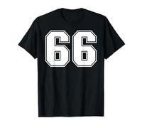 Correspondance Graphique Universitaire des Sports d'équipe 66 numéros Soixante-Six T-Shirt