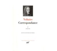 Correspondance Janvier 1754 - Décembre 1757 - Voltaire - Gallimard - relié - Lettres