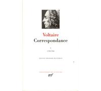 Correspondance Janvier 1758 - Septembre 1760 - Voltaire - Gallimard - relié - Lettres