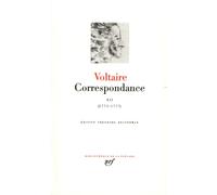Correspondance Janvier 1775 - Juin 1777 - Voltaire - Gallimard - relié - Lettres