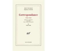 Correspondance - (1923-1968)-1946-1968 - Jean Paulhan - Gallimard - Livre