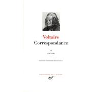 Voltaire – Correspondance, Tome 9 – Juillet 1767 - Septembre 1769 – Gallimard, relié