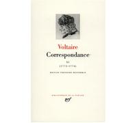 Correspondance Juillet 1772 - Décembre 1774 - Voltaire - Gallimard - relié - Lettres