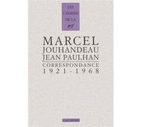 Marcel Jouhandeau, Jean Paulhan – Correspondance (1921-1968) – Roman – Broché – Gallimard