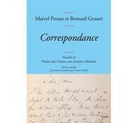 Correspondance Marcel Proust (Auteur), Bernard Grasset (Auteur)