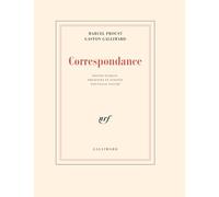 Correspondance Marcel Proust (Auteur), Gaston Gallimard (Auteur)