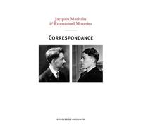 Correspondance Maritain-Mounier (1929-1949) - Jacques Maritain - Desclée De Brouwer - broché - Essai