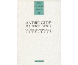 Correspondance Maurice Denis (Auteur), André Gide (Auteur), Carina Schäfer (Edité par), Pierre Masson (Edité par)