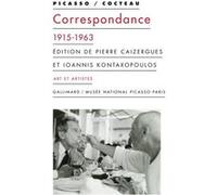 Correspondance Pablo Picasso (Auteur), Jean Cocteau (Auteur), Ioannis Kontaxopoulos (Edité par), Pierre Caizergues (Edité par)