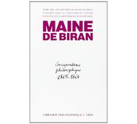 Correspondance philosophique, 1805 - 1824 (OEuvres, tome XIII-3)