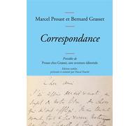 Correspondance Précédée de Proust chez Grasset, une aventure éditoriale - Marcel Proust - Grasset - broché - Essai