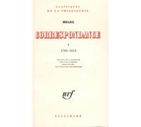 Correspondance (Tome 1-1785-1812)