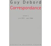 Correspondance, tome 1