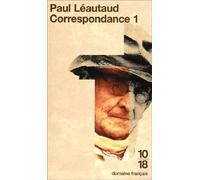 Correspondance: Tome 1