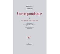 Correspondance Friedrich Nietzsche (Auteur), Jean Lacoste (Traduction), Mazzino Montinari (Edité par), Giorgio Colli (Edité par)