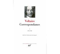 Correspondance Juillet 1767 - Septembre 1769 - Voltaire - Gallimard - relié - Lettres