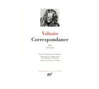 Correspondance Voltaire (Auteur), Théodore Besterman (Edité par)