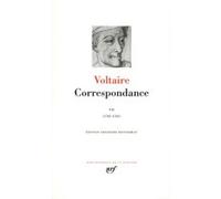 Correspondance Voltaire (Auteur), Théodore Besterman (Edité par)