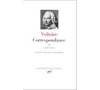 Correspondance Voltaire (Auteur), Théodore Besterman (Edité par)