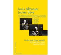 Correspondances 1949 1987 - Lucien Sève - Sociales - broché - Etude