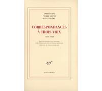 Correspondances à trois voix: (1888-1920)