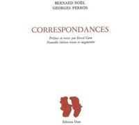 Correspondances Bernard Noël (Auteur), Georges Perros (Auteur), Hervé Carn (Préface)