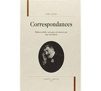 Correspondances - Jean Lorrain - Honore Champion - relié - Lettres