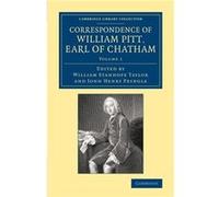 Correspondence of William Pitt Earl of Chatham Volume 1 - William Pitt - Cambridge University Press - Livre en Anglais - Paperback William PittWilliam Pitt (Auteur)