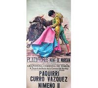 Corrida Mont de Marsan Toréro Affiche Poster Reproduction - Format 50X70 cm Papier 300 GR - Vente du fichier numérique HD Possible Nous Consulter (Boutique : affichevintage.FR)