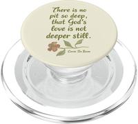 Corrie Ten Boom Citation encourageante, Citation chrétienne PopSockets PopGrip pour MagSafe