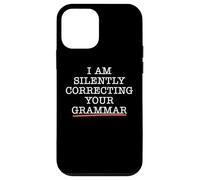 Corriger silencieusement Votre Grammaire Blague Grammaire Snob Coque pour iPhone 12 Mini