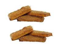Corrucos - Pâte feuilletée sucrée et cheveux d'ange - Boîte de 6 unités - Fabriqué à Medina Sidonia - Sobrina de las Trejas (2 boîtes)