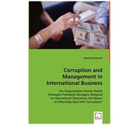 Corruption And Management In International Business