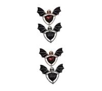 Corsage Witchy Cute Breast Pin Bat Suit Rhinestone Badge Brooches Halloween Enamel Skull Head Brooch Scarf Pins
