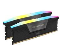 CORSAIR VENGEANCE® RGB 16GB (2x8GB) DDR5 DRAM 5200MT/s CL40 Memory Kit - Black New