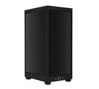 Corsair 2000D AIRFLOW Boîtier PC Mini-ITX - Format Mini-ITX - Panneaux en Acier Maillé - Trois Emplacements GPU - Optimisé Pour le Refroidissement - Entrées/Sorties Modernes en Façade - Noir