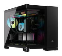 Corsair iCUE Link 2500X RGB Black - µATX avec fenêtre